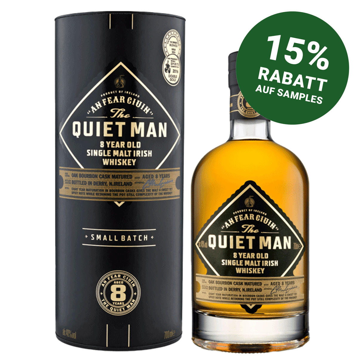 The Quiet Man Irish Single Malt 8 Jahre