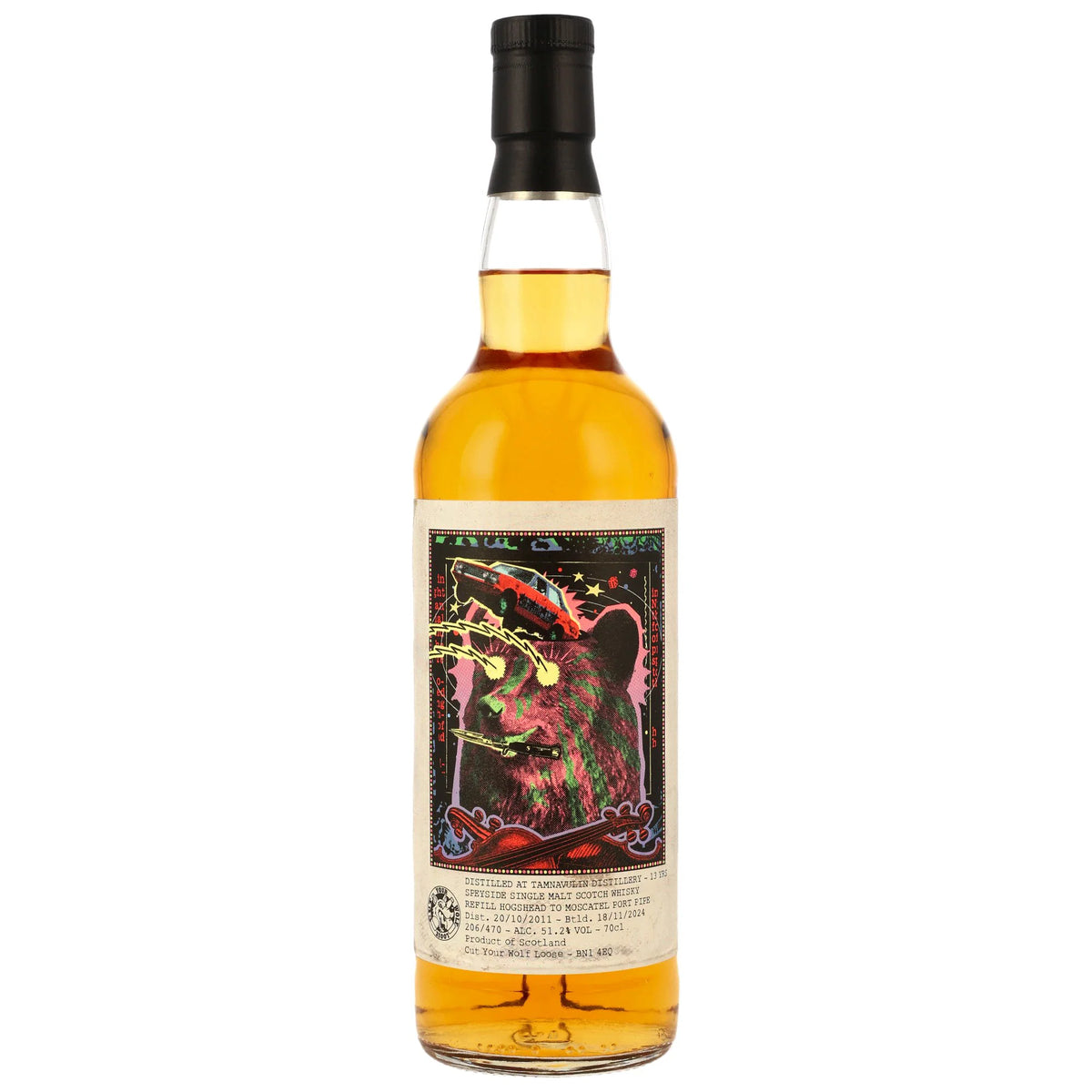 Tamnavulin 2011/2024 - 13 Jahre - Moscatel Port Pipe - Cut your Wolf Loose