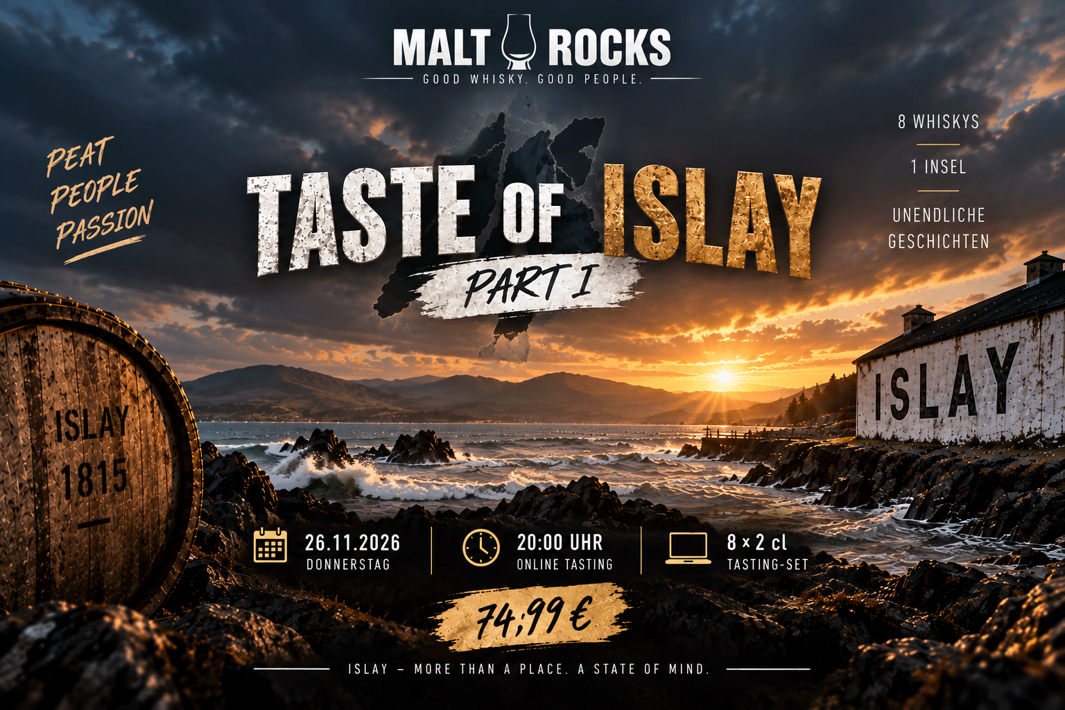 Taste of Islay - Part I - online am 26.11.2026