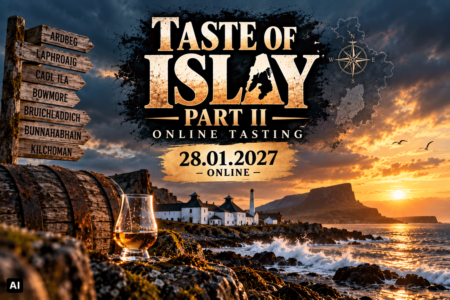Taste of Islay - Part II - online am 28.01.2027