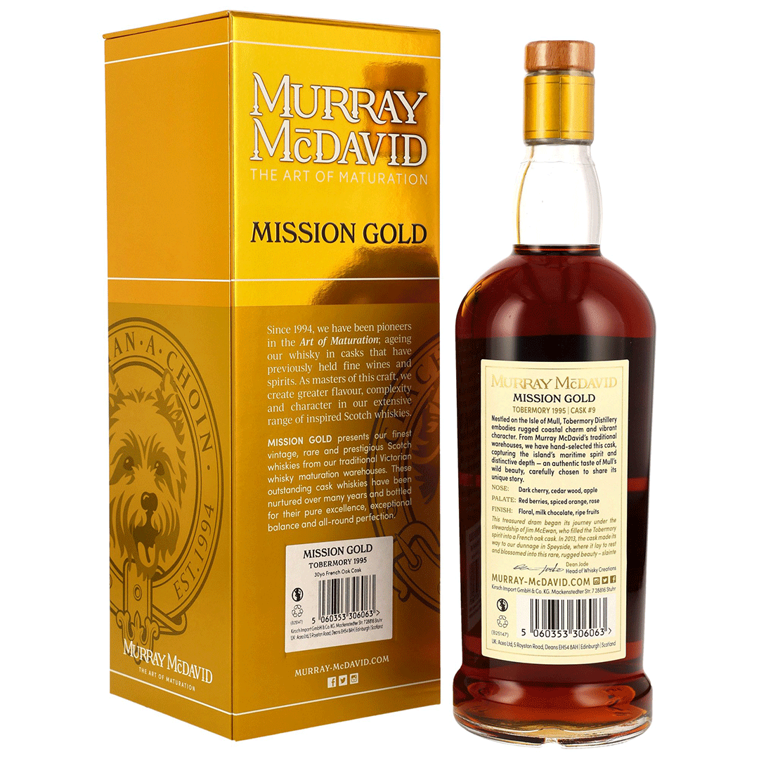 Tobermory 1995/2025 - 30 Jahre - French Oak Cask - Fassnummer 9 - Murray McDavid - WU DRAM CLAN
