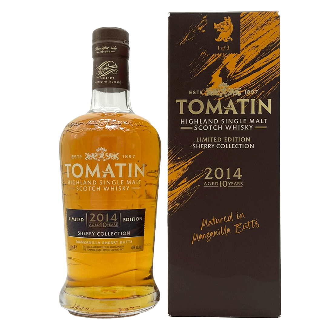 Tomatin 2014/2024 - 10 Jahre - Manzanilla Sherry Butts - Sherry Collection