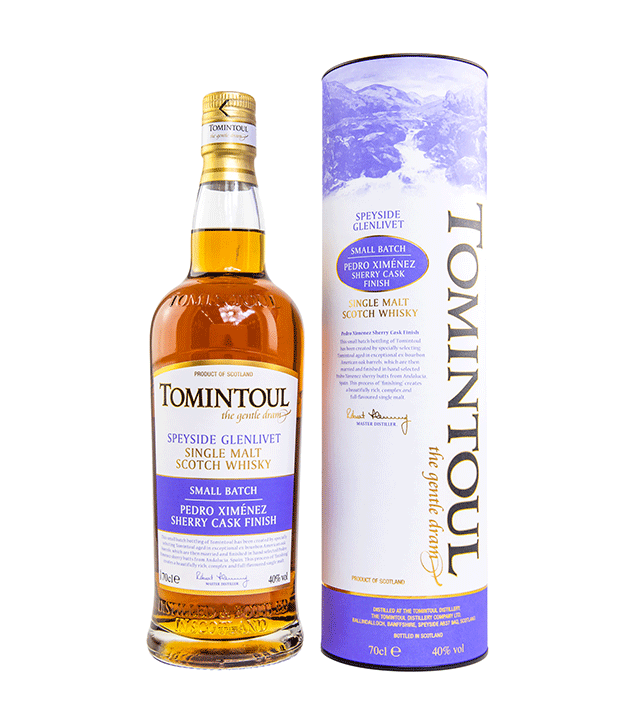 Tomintoul PX Cask Finish Single Malt Scotch