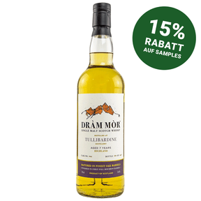 Tullibardine 7 Jahre - Bourbon Barrel - Fassnummer 140 - Dram Mor