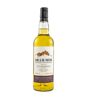 Tullibardine 7 Jahre - Bourbon Barrel - Fassnummer 140 - Dram Mor