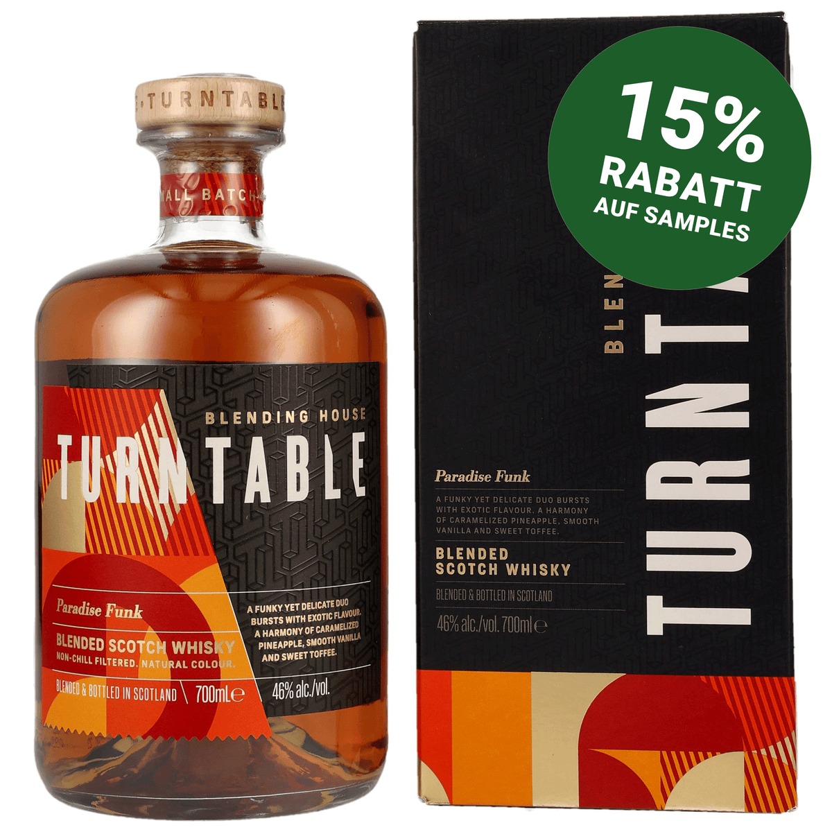 Turntable Spirits - Paradise Funk - Blended Scotch Whisky