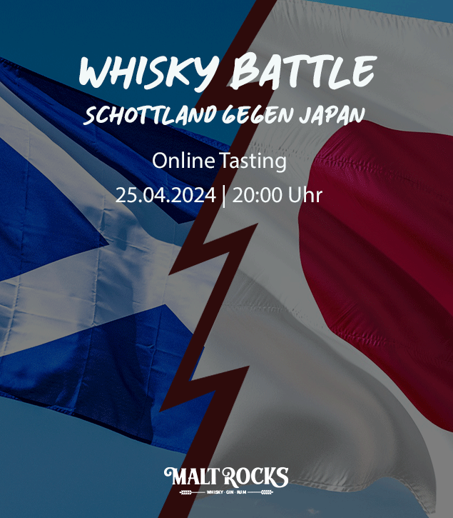 Whisky Battle - Schottland gegen Japan - online am 25.04.2024