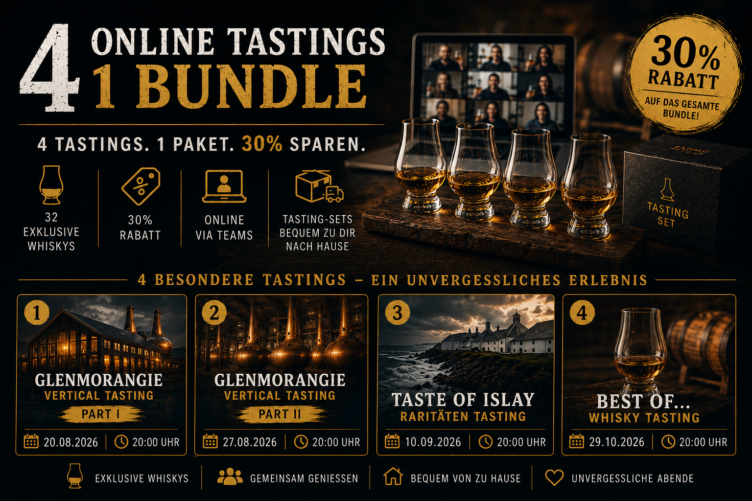 Whisky Online Tasting Bundle 2026