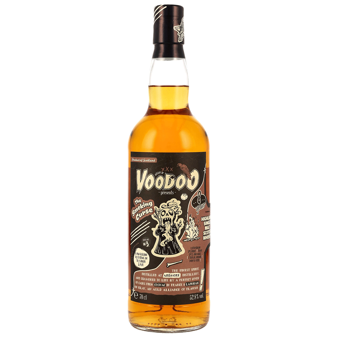 Whisky of Voodoo: Smoking Curse 8 Jahre - Ardmore Single Malt - Cognac & Laphroaig Casks