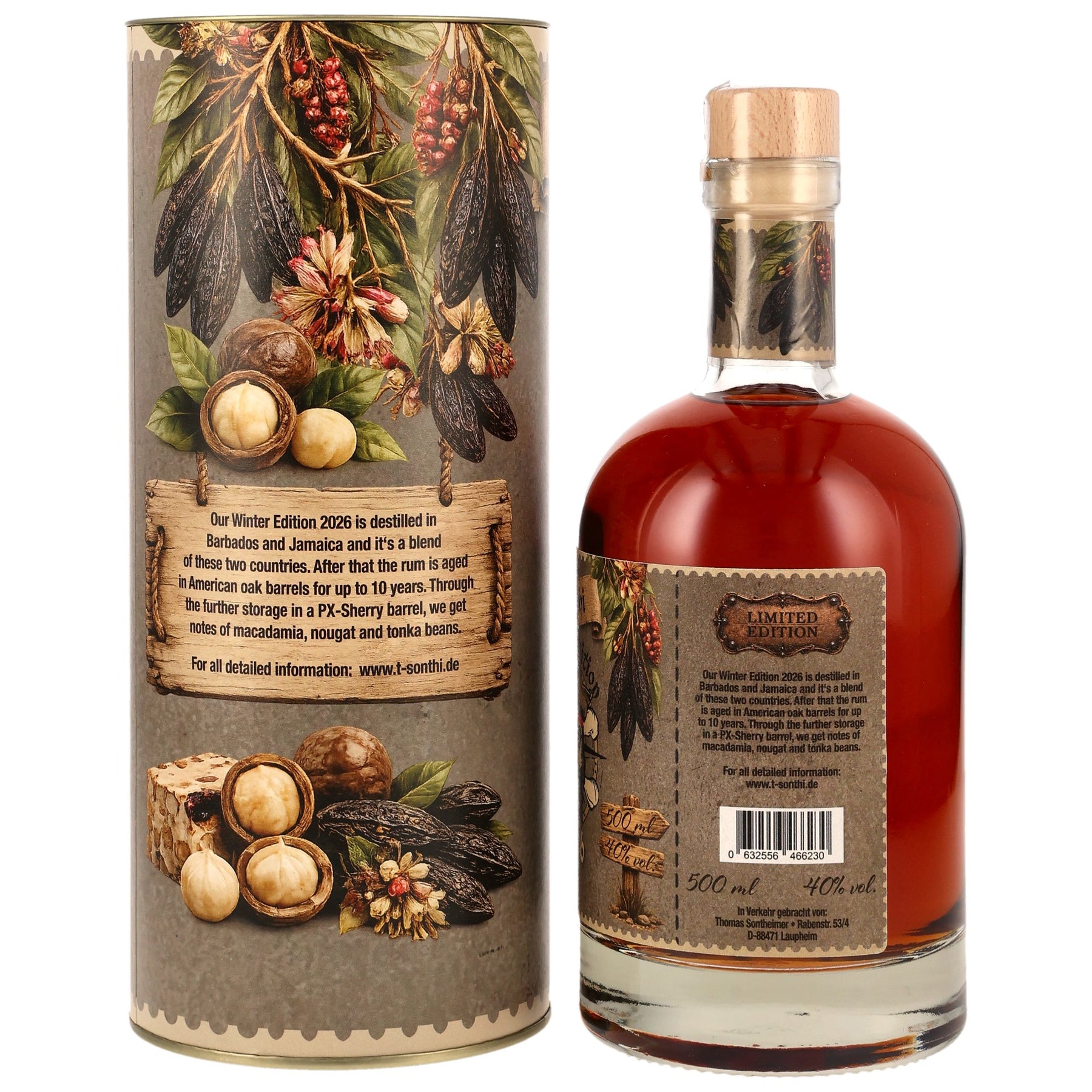 T.Sonthi Winter Edition 2026 - Jamaica & Barbados - 10 Jahre - Limited Edition