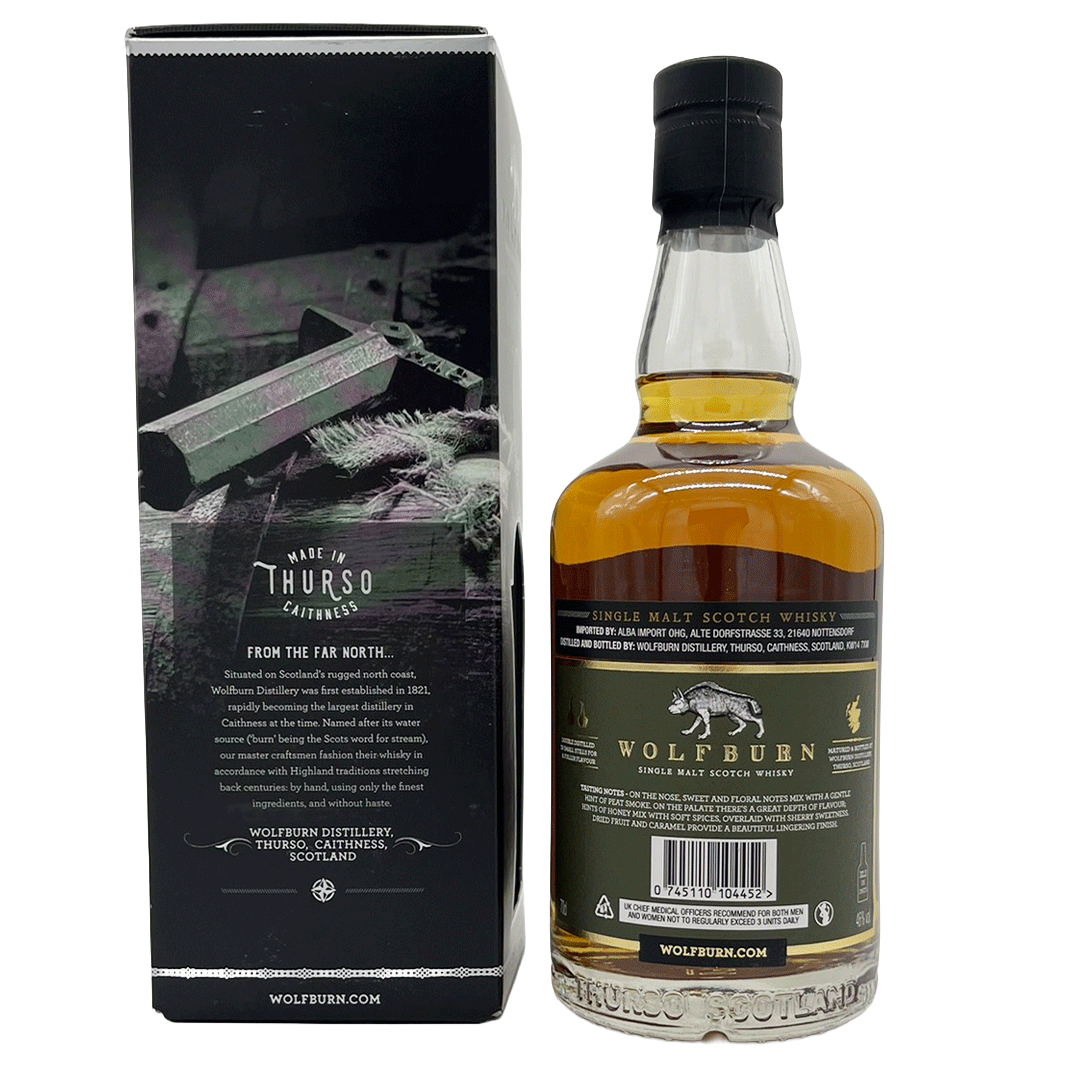 Wolfburn  12 Jahre - Twelve Days of Christmas - And a partridge in a pear tree - Limited Edition