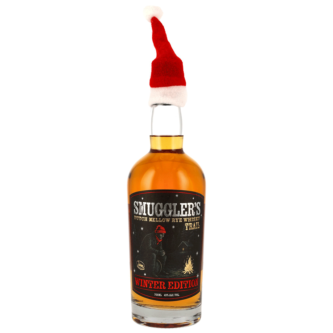 Zuidam Smugglers Dutch Mellow Rye Whisky Trail - Winter Edition - Dutch Single Blended Whisky