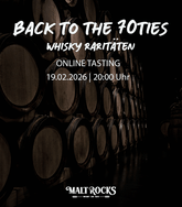 Back to the 70ties - Whisky Raritäten Tasting - Online Tasting am 19.02.2026