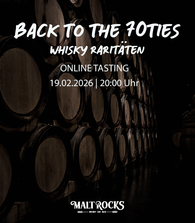 Back to the 70ties - Whisky Raritäten Tasting - Online Tasting am 19.02.2026