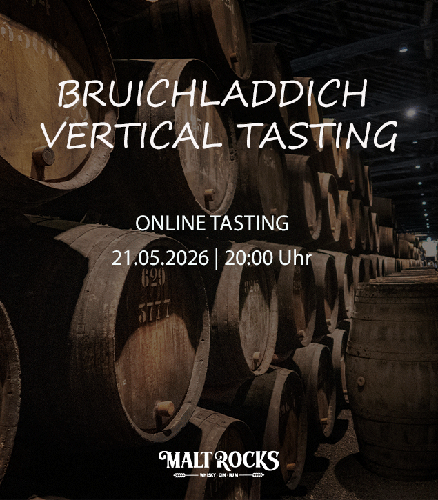 Bruichladdich Vertical Tasting - online am 21.05.2026