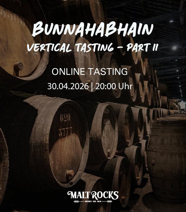 Bunnahabhain Vertical Tasting - Part II - online am  30.04.2026
