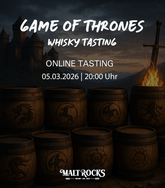 Game of Thrones Whisky Tasting - Online Tasting am 05.03.2026