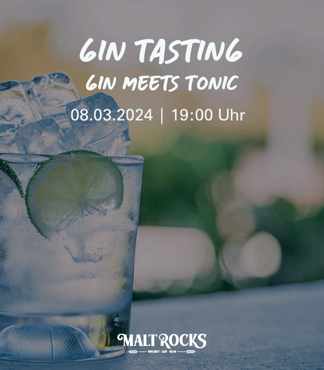 Gin meets Tonic - vor Ort Tasting am 08.03.2024