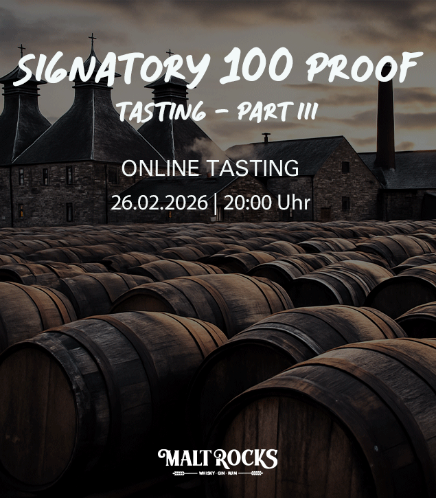 Signatory 100 PROOF Edition Tasting - Part III  - Online Tasting am 26.02.2026