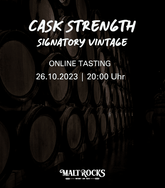 Cask Strength - Signatory Vintage - Online Tasting