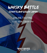Whisky Battle - Schottland gegen Japan - online Tasting am 12.03.2026