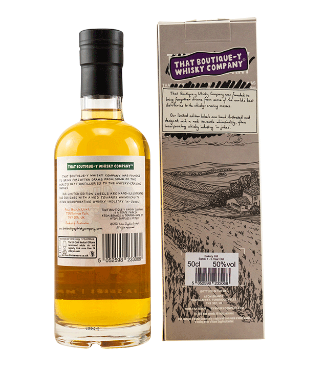 Bakery Hill 5 Jahre - Batch 1 - That Boutique-Y Whisky Company (TBWC)