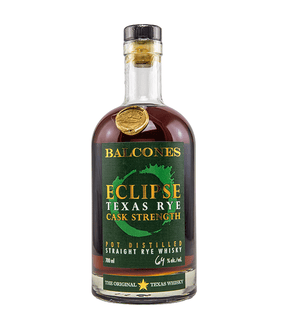 Balcones Eclipse Texas Rye Cask Strength