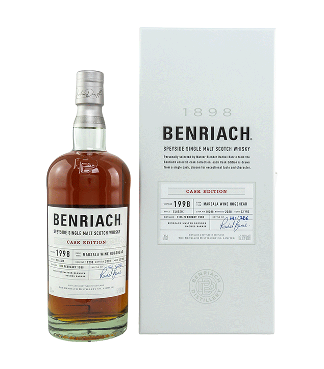 Benriach 1998/2020 - 22 Jahre - Single Cask - Fassnummer 10298