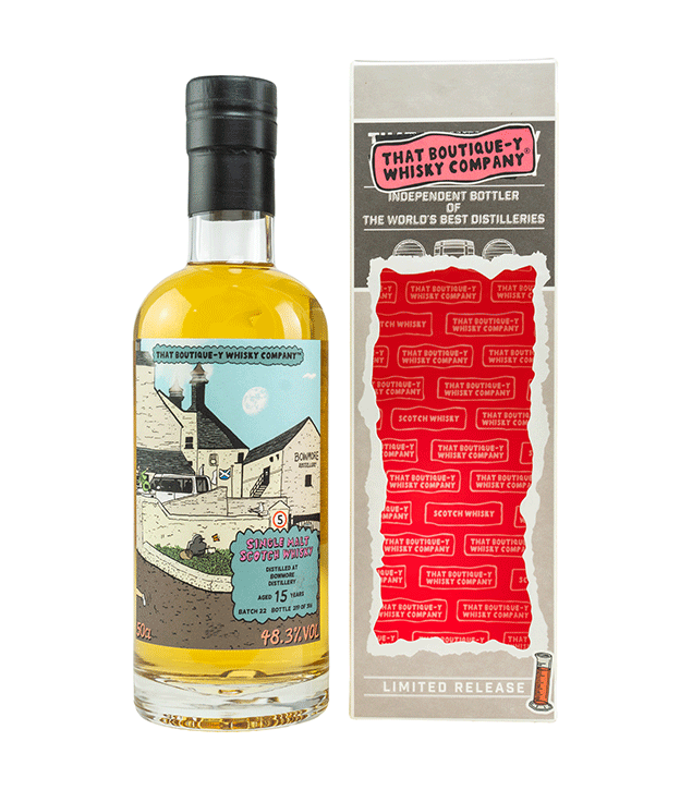 Bowmore 15 Jahre - Batch 22 - That Boutique-Y Whisky Company (TBWC)