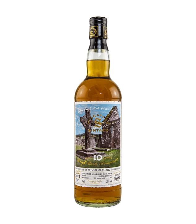 Bunnahabhain 2012/2022 - Single Cask Monument - Fassnummer 900778 - Signatory Vintage