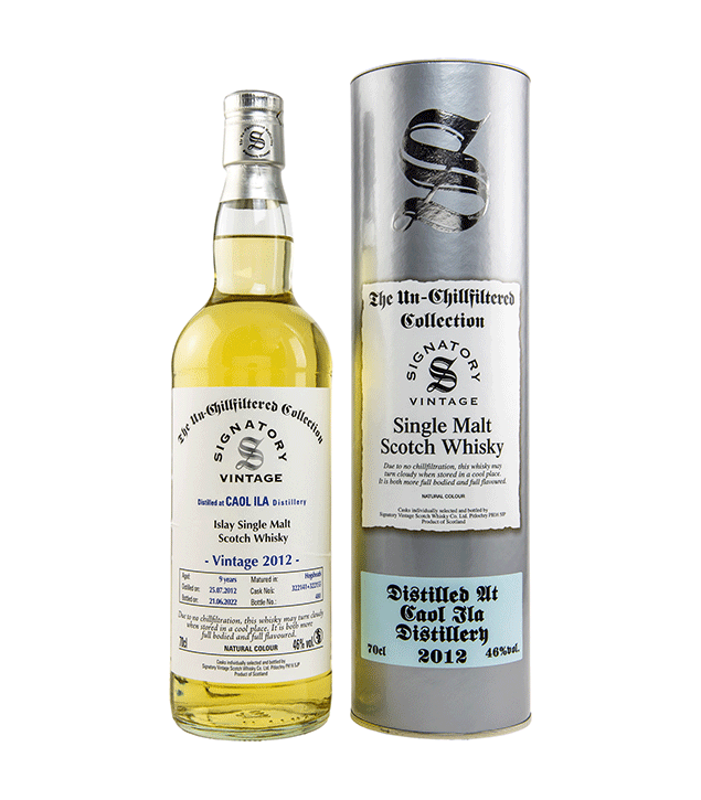 Caol Ila 2012/2022 - The Un-Chillfiltered Collection - Fassnummer 322141+322155 - Signatory Vintage