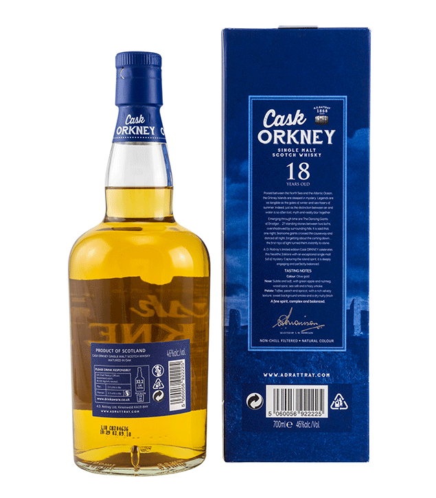 Cask Orkney Single Malt 18 Jahre - A.D.Rattray