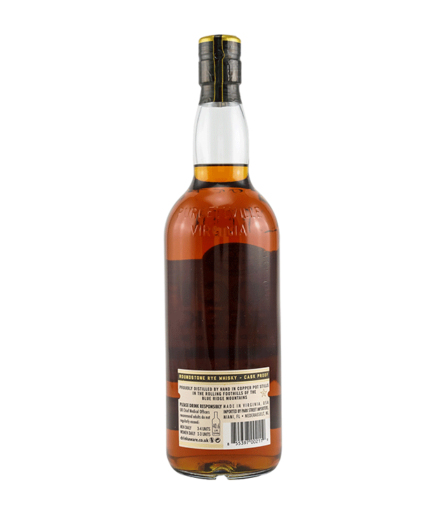 Catoctin Creek Roundstone Rye Whisky Cask Proof Edition