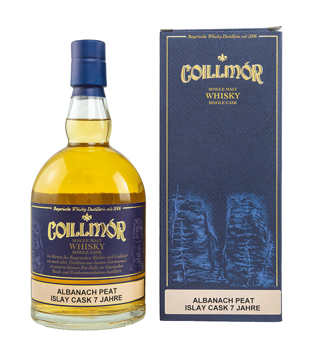 Coillmor Albanach Peated - Islay Cask 7 Jahre