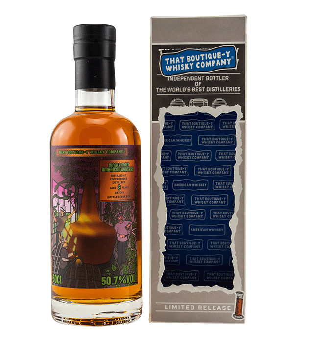 Copperworks 3 Jahre - Batch 1 - That Boutique-Y Whisky Company (TBWC)