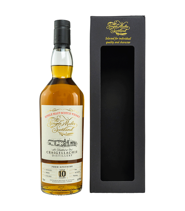 Craigellachie 2011/2022 - 10 Jahre - Fassnummer 900094 - Elixir Distillers