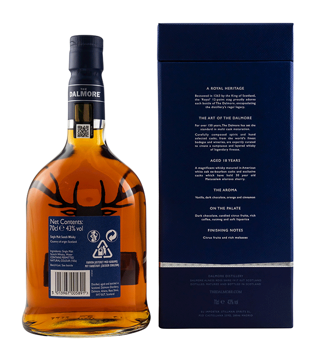 Dalmore 18 Jahre - Highland Single Malt Scotch Whisky