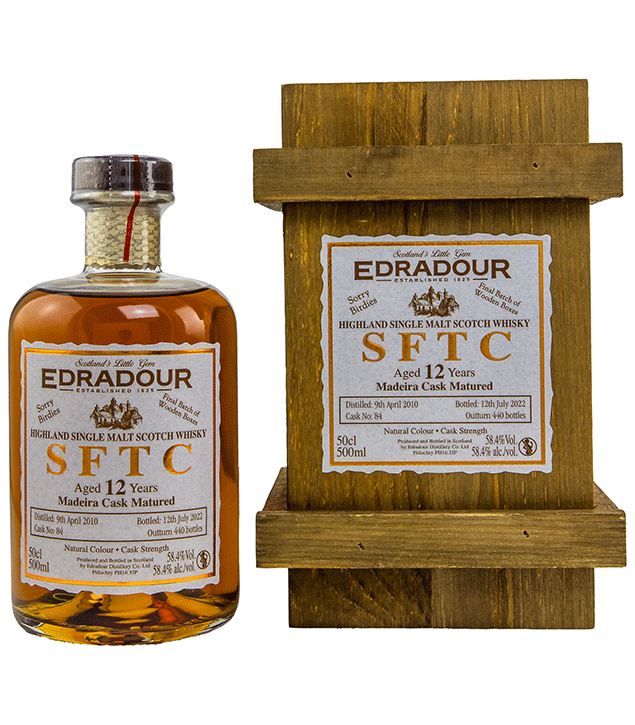 Edradour 2010/2022 - 12 Jahre – Madeira Cask - Straight from the Cask