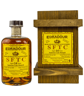 Edradour 2008/2022 - 14 Jahre – Sauternes Cask - Straight from the Cask