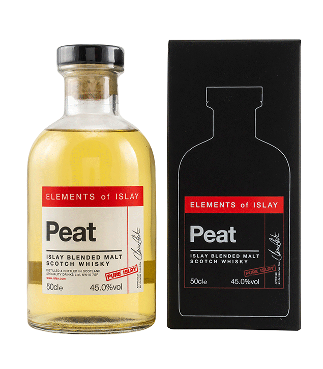 Elements of Islay - Peat Pure Islay 45% - mit GP
