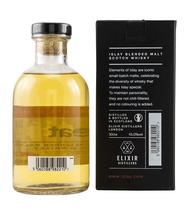 Elements of Islay - Peat Pure Islay 45% - mit GP