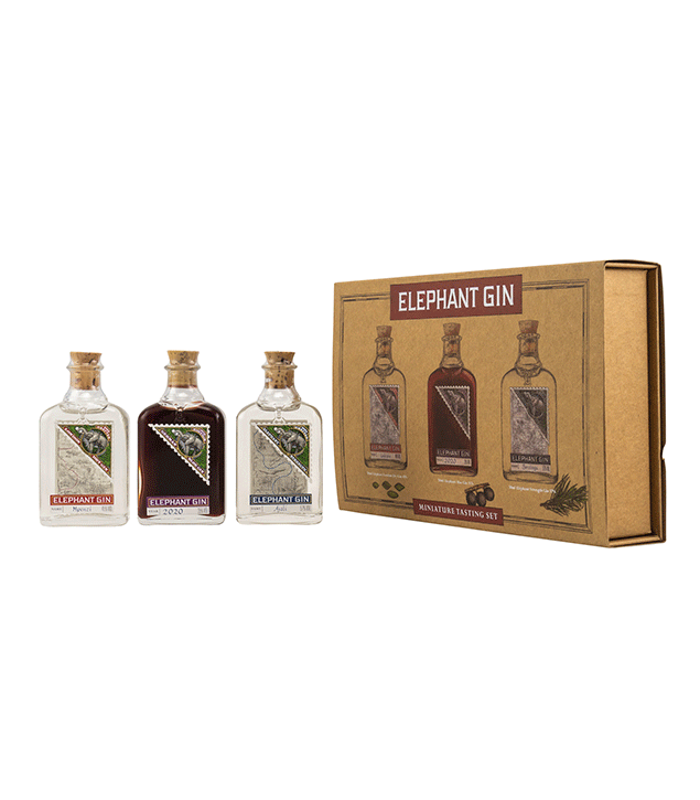 Elephant Gin Mini Tastingset 3 x 5cl