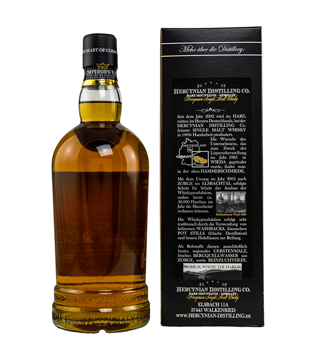 Emperor`s Way - The Imperial Abbey - The peated Hercynian Single Malt Whisky