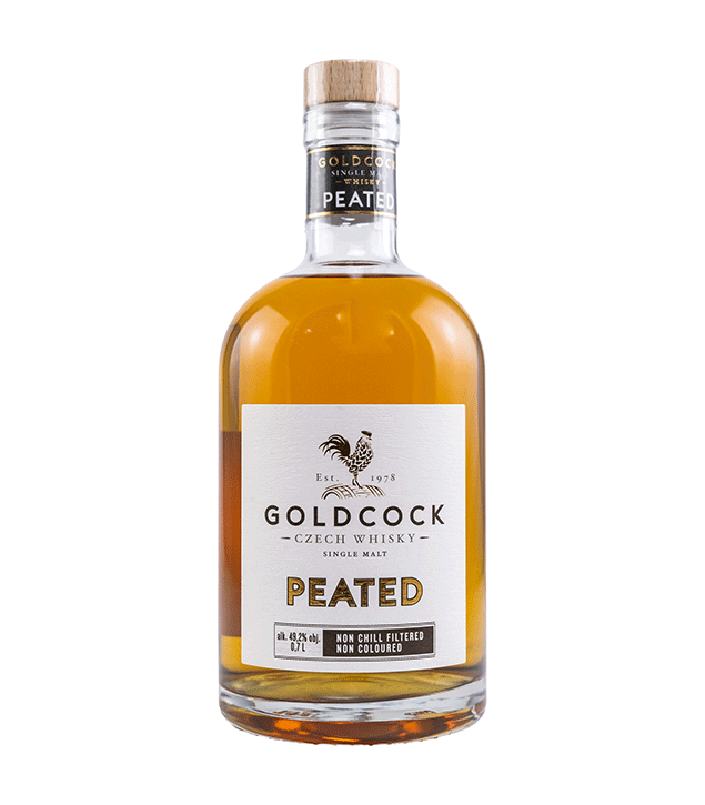 Gold Cock Peated Czech Whisky