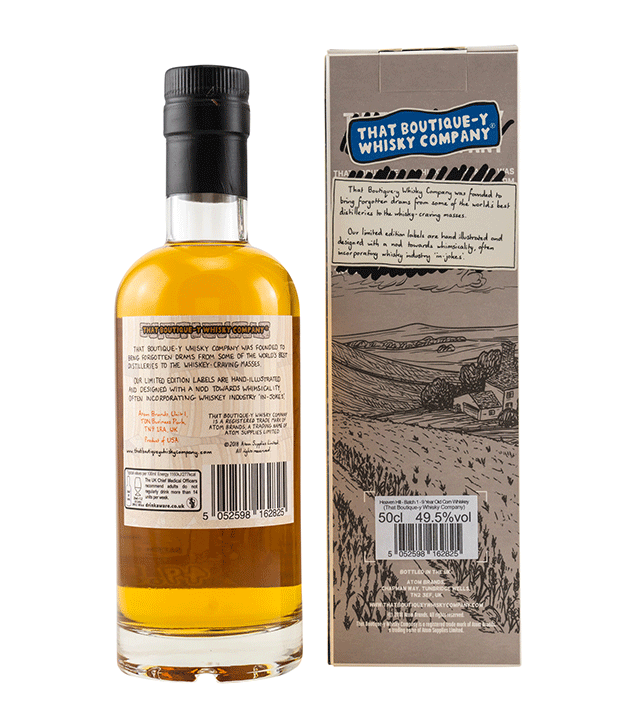 Heaven Hill 9 Jahre - Batch 1 - Old Corn Whiskey - That Boutique-Y Whisky Company (TBWC)