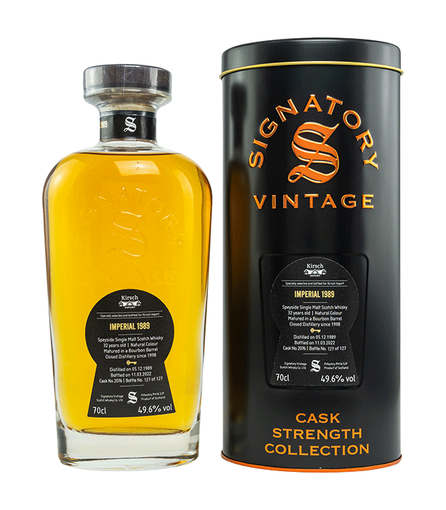 Imperial 1989/2022 - Cask Strength Collection - Cask 2076 - Signatory Vintage