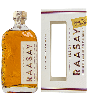 Isle of Raasay Single Malt Whisky - Single Cask #18/249 - First Fill Bordeaux Red Wine