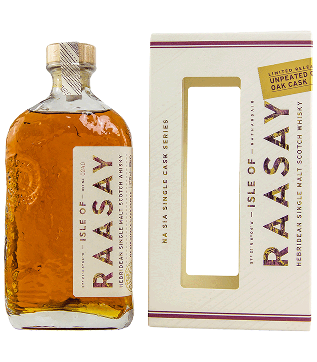 Isle of Raasay Single Malt Whisky - Single Cask #19/83 - First Fill Chinkapin Oak