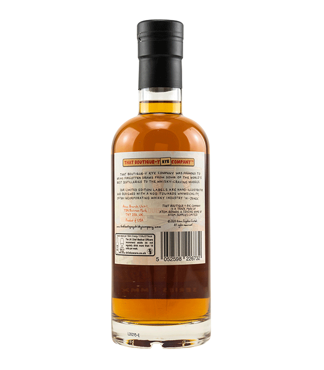 Kentucky Peerless Rye 3 Jahre - Batch 1 - That Boutique-Y Rye Company