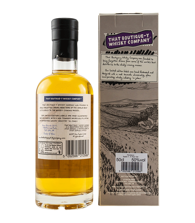 Penderyn 6 Jahre - Batch 1 - That Boutique-Y Whisky Company (TBWC)